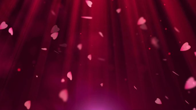 唯美风格春夏秋冬四季变化舞台背景