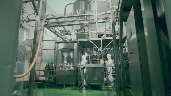 羊奶粉生产无尘车间奶粉加工厂自动生产线