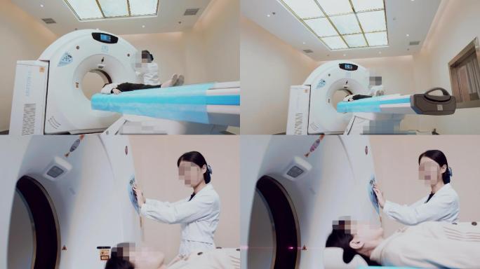 CT核磁共振医疗智慧检查体检x光激光扫描