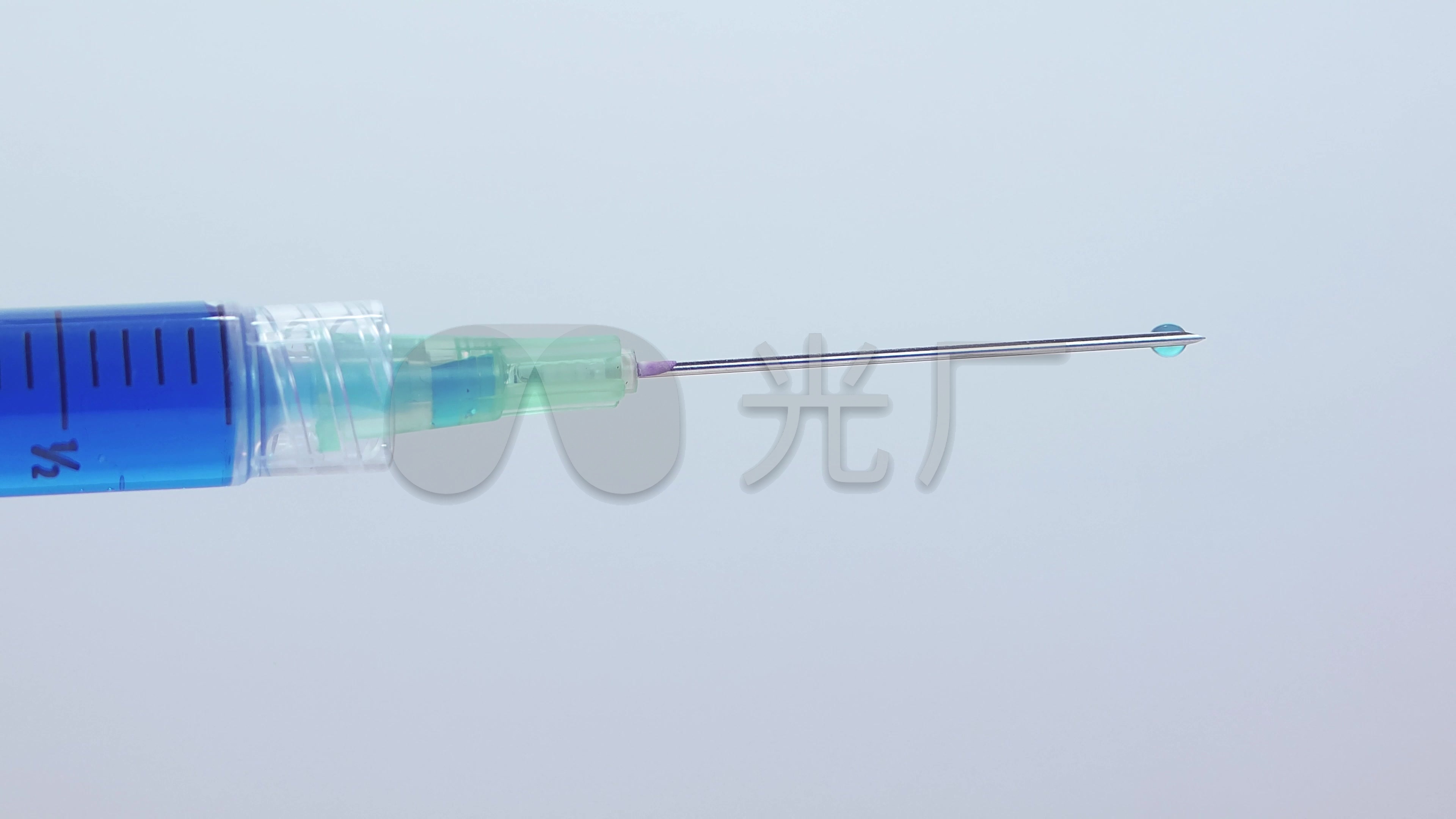 医学研究针管试验液体