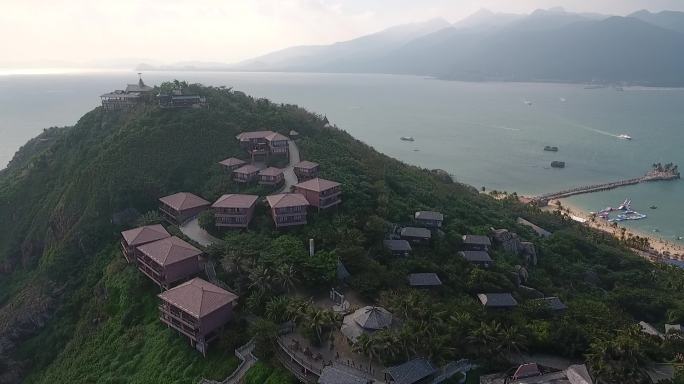 三亚海边海南岛海景山海天涯海角