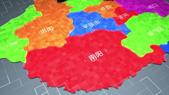 河南省各地市地图区位展示（含音频）