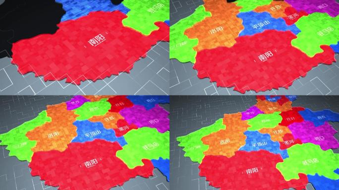 河南省各地市地图区位展示（含音频）