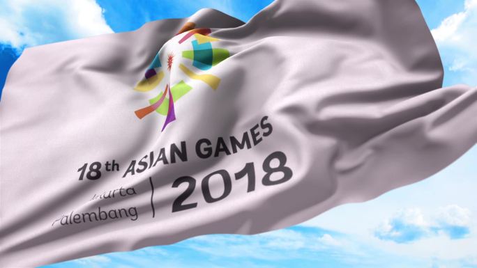 2018雅加达亚运会旗帜