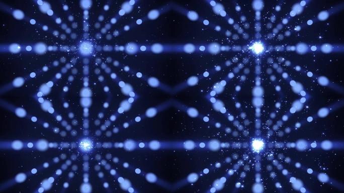 动感闪烁光效粒子循环背景