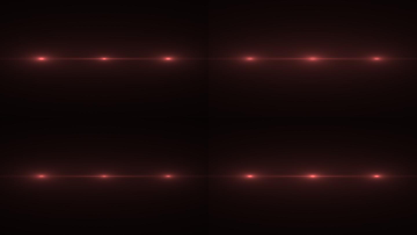 红色光点动态循环带通道