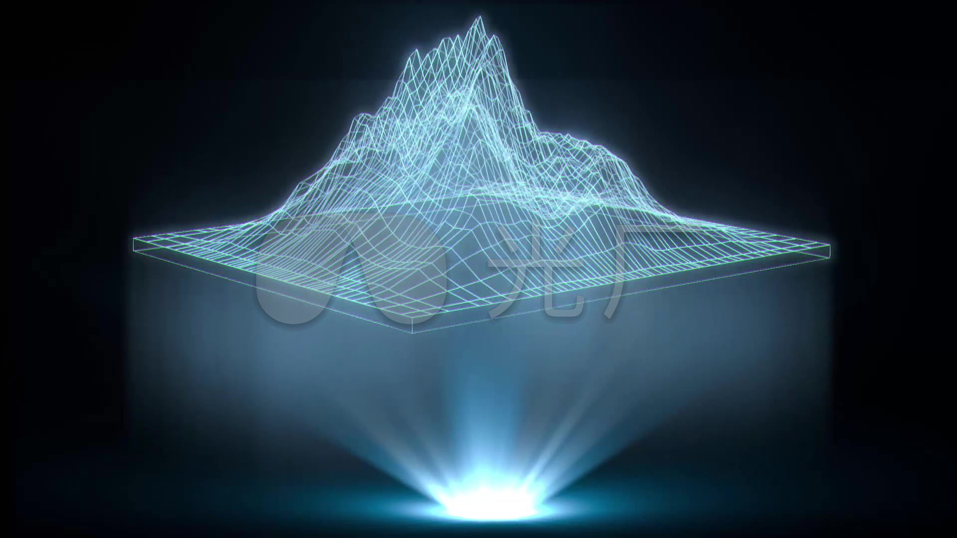 3d全息动画_1920x1080_高清视频素材下载(编号:2822658)_舞台背景_vj