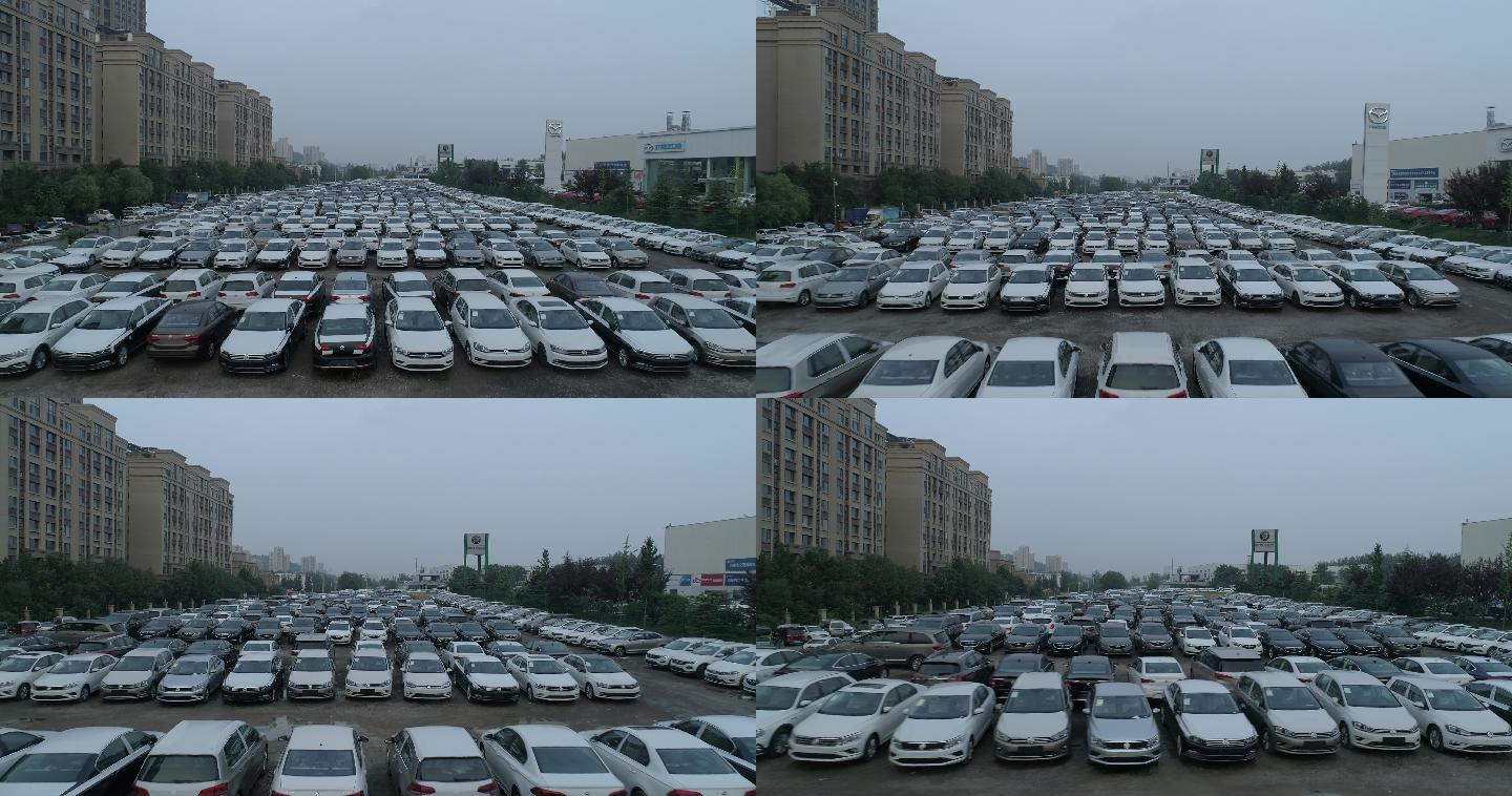 银座汽车广场航拍4