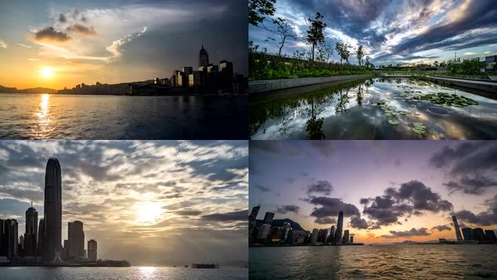 香港大都市延时摄影