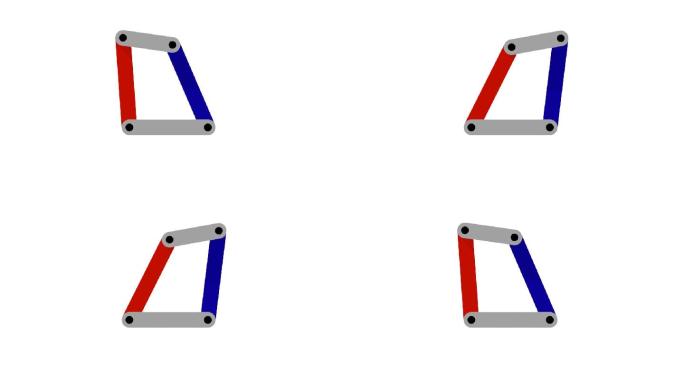 平面四杆机构双摇杆机构
