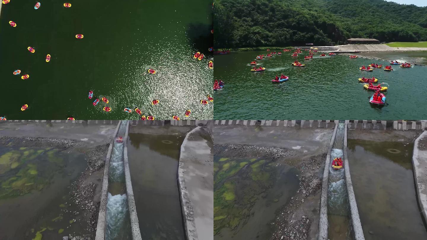 高山漂流乡村旅游老君顶漂流戏水