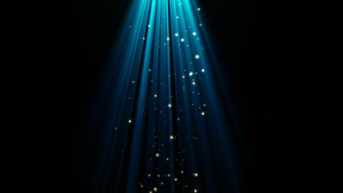 粒子光线舞台背景素材（蓝色）