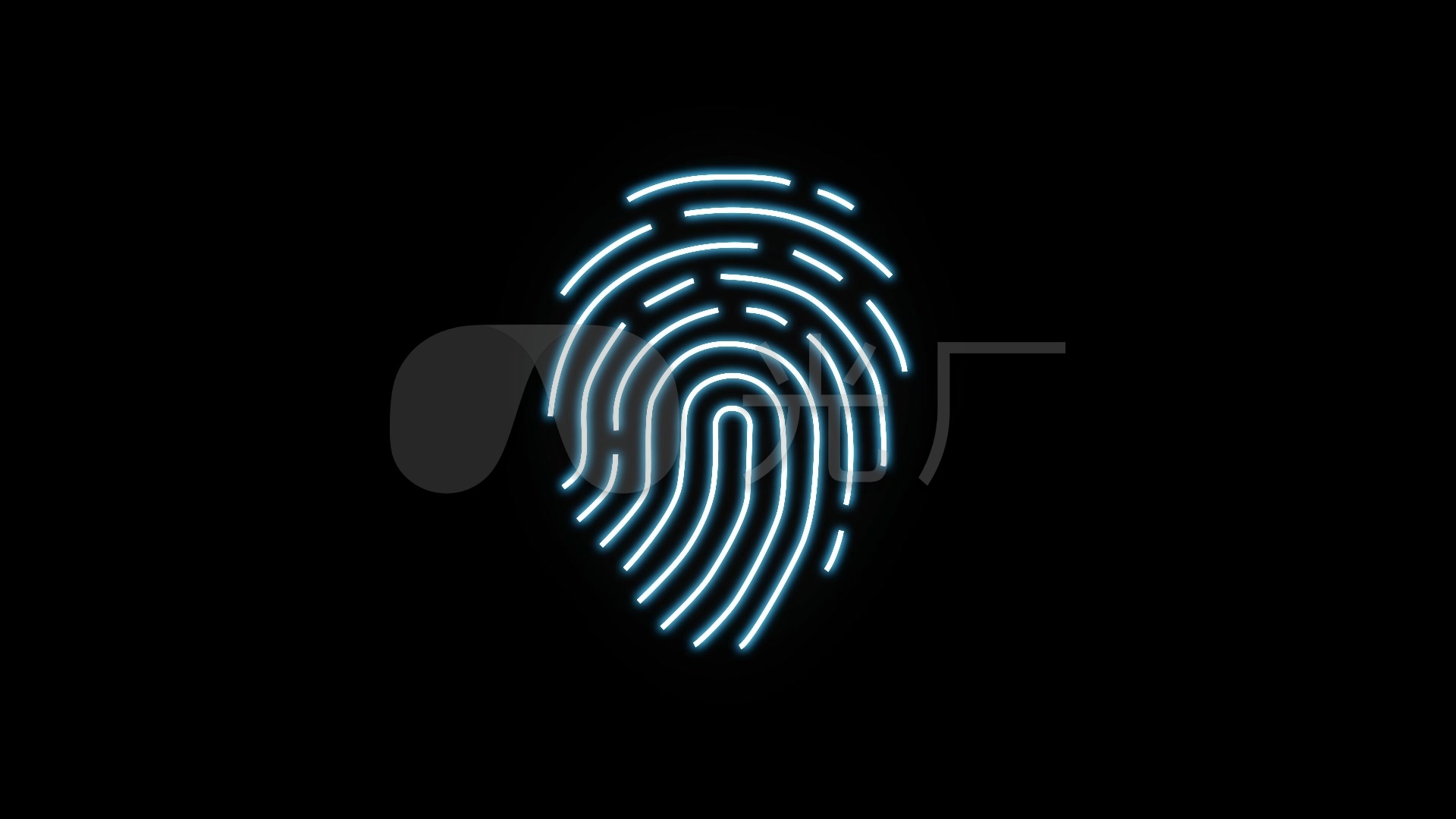 指纹动画视频素材_1920x1080_高清视频素材下载(编号:2863125)_影视