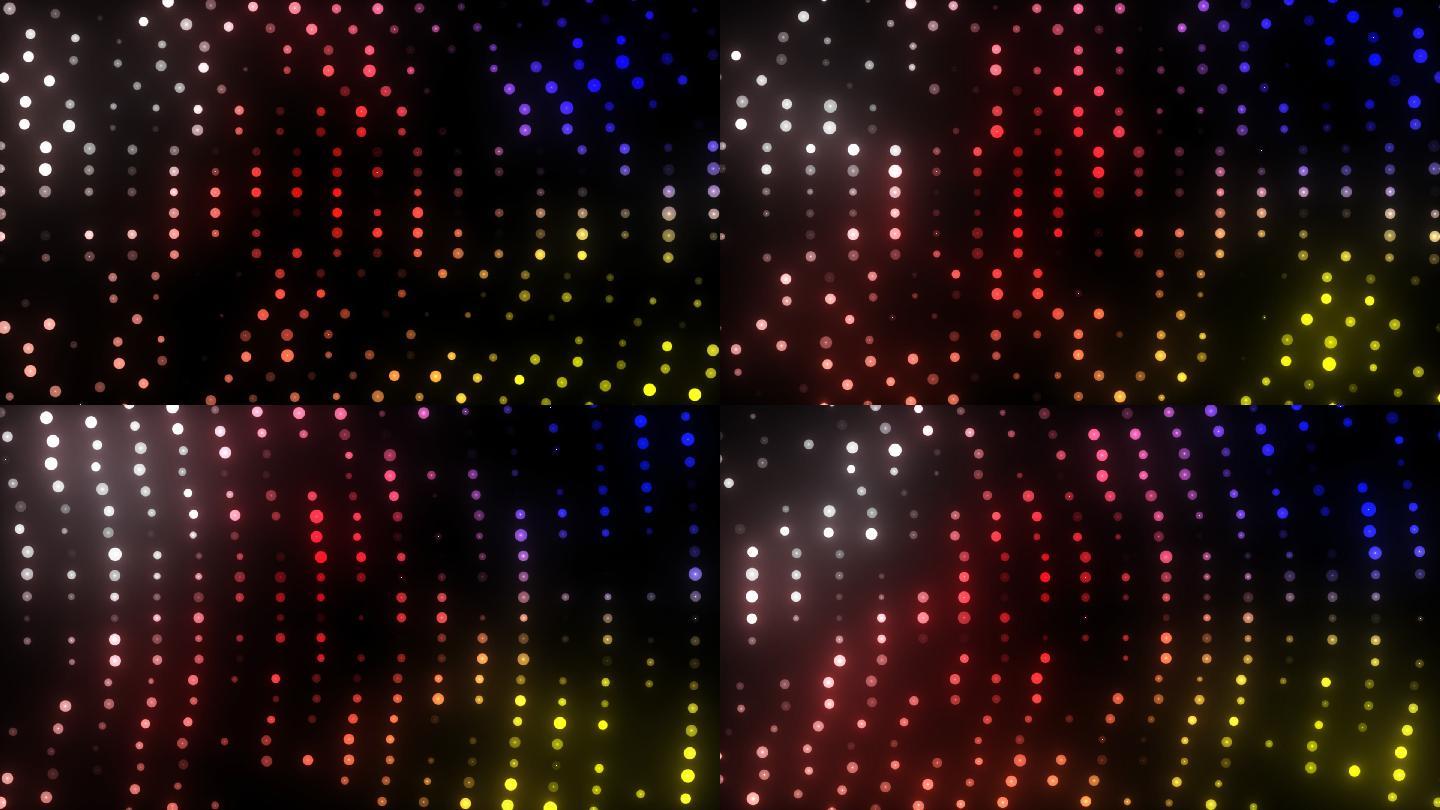 彩色光效灯光墙动态循环带通道