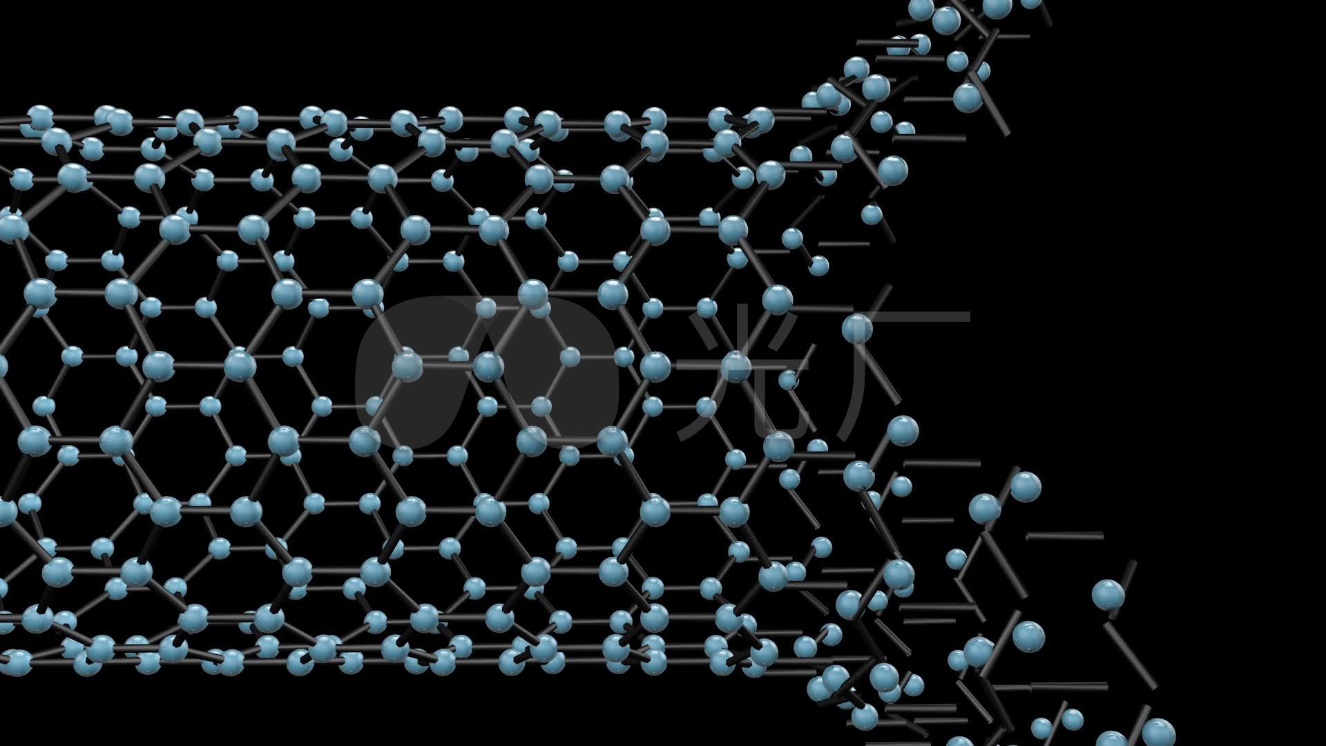 碳纤维分子结构