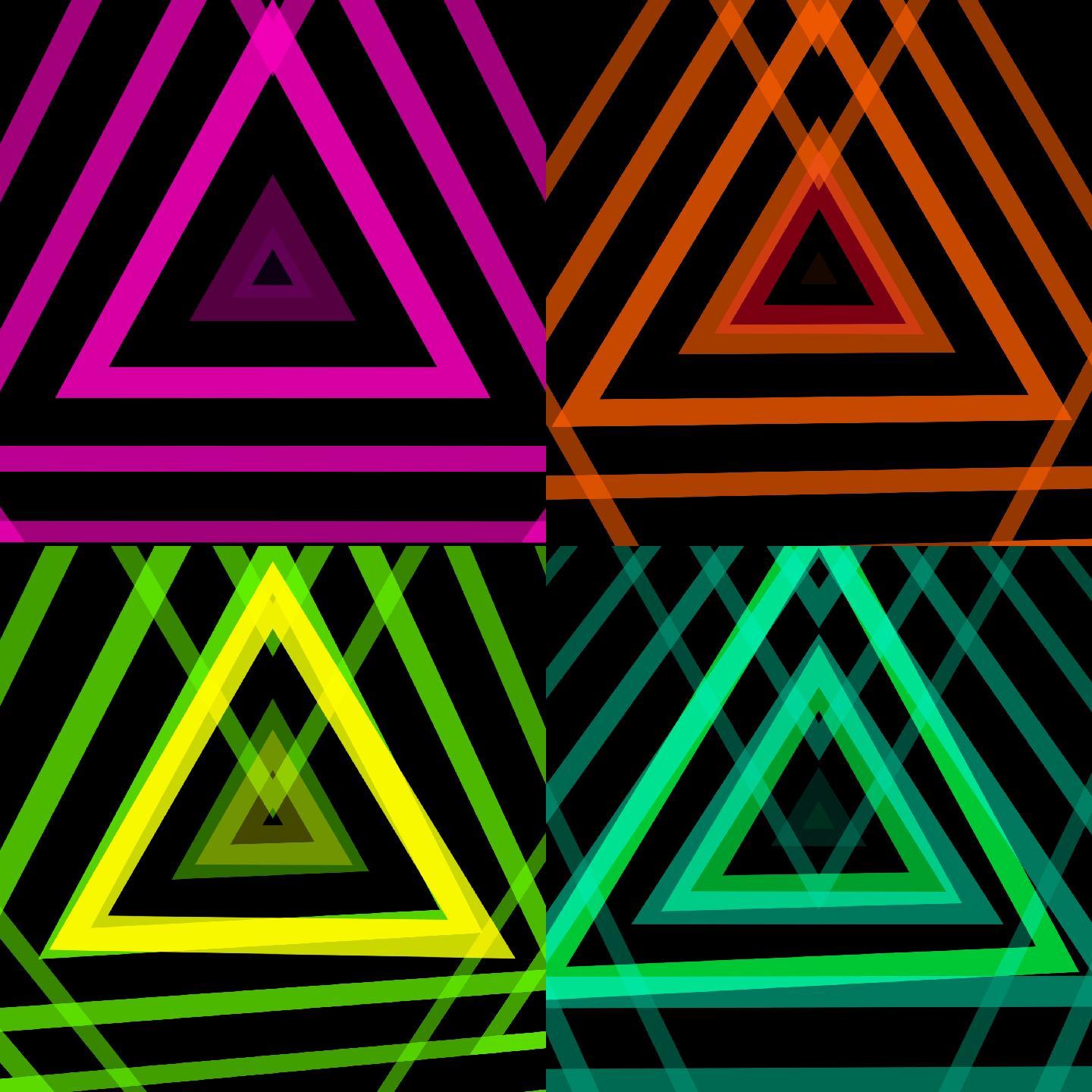 动态三角形图形DJ