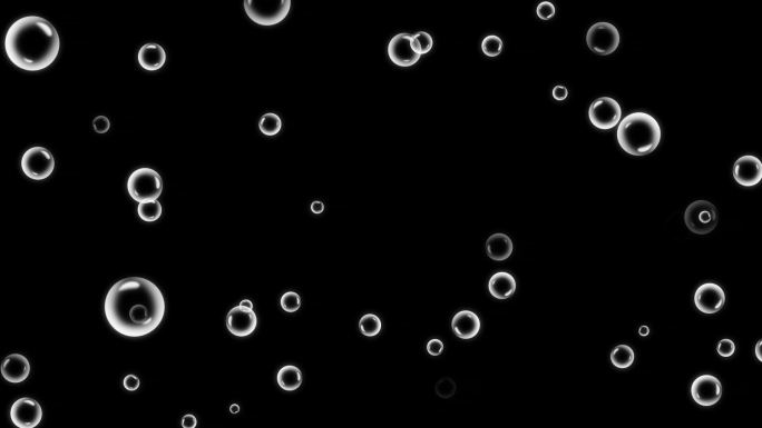 无缝循环泡泡-alpha透明通道