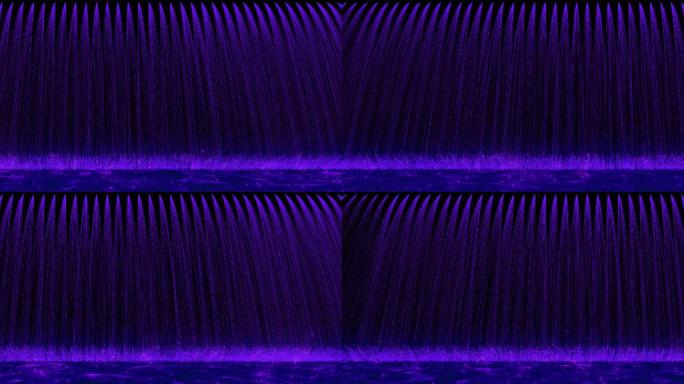 瀑布光线粒子梦幻