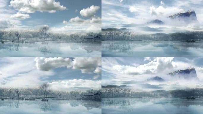 舞台背景-峨眉山