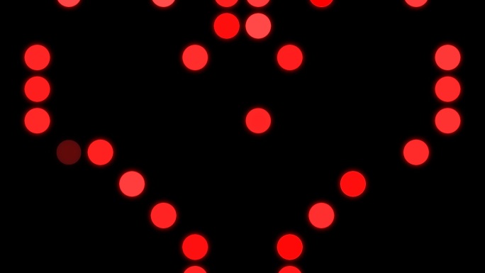 圆点灯光矩阵动态循环带通道