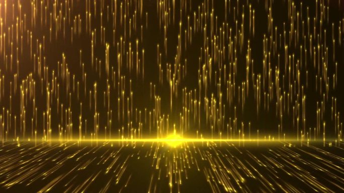 金色粒子婚宴歌舞LED动态视频背景01