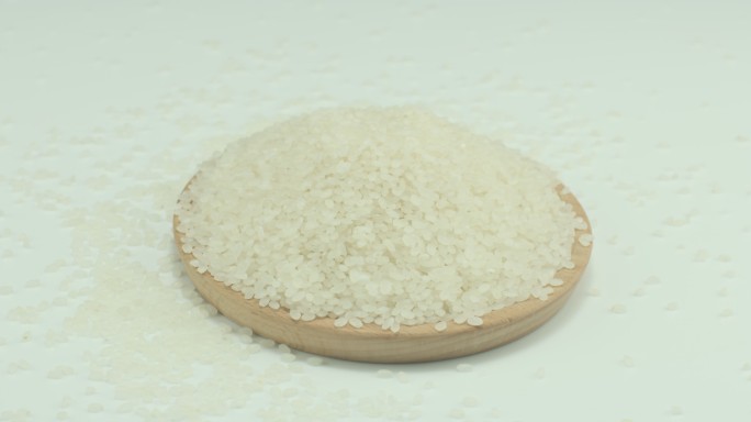 4K精选稻米大米水晶米五谷杂粮视频素材