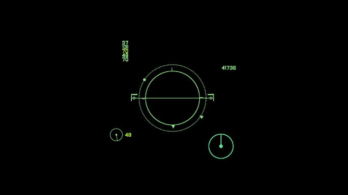 【原创制作】粒子科技HUD-1