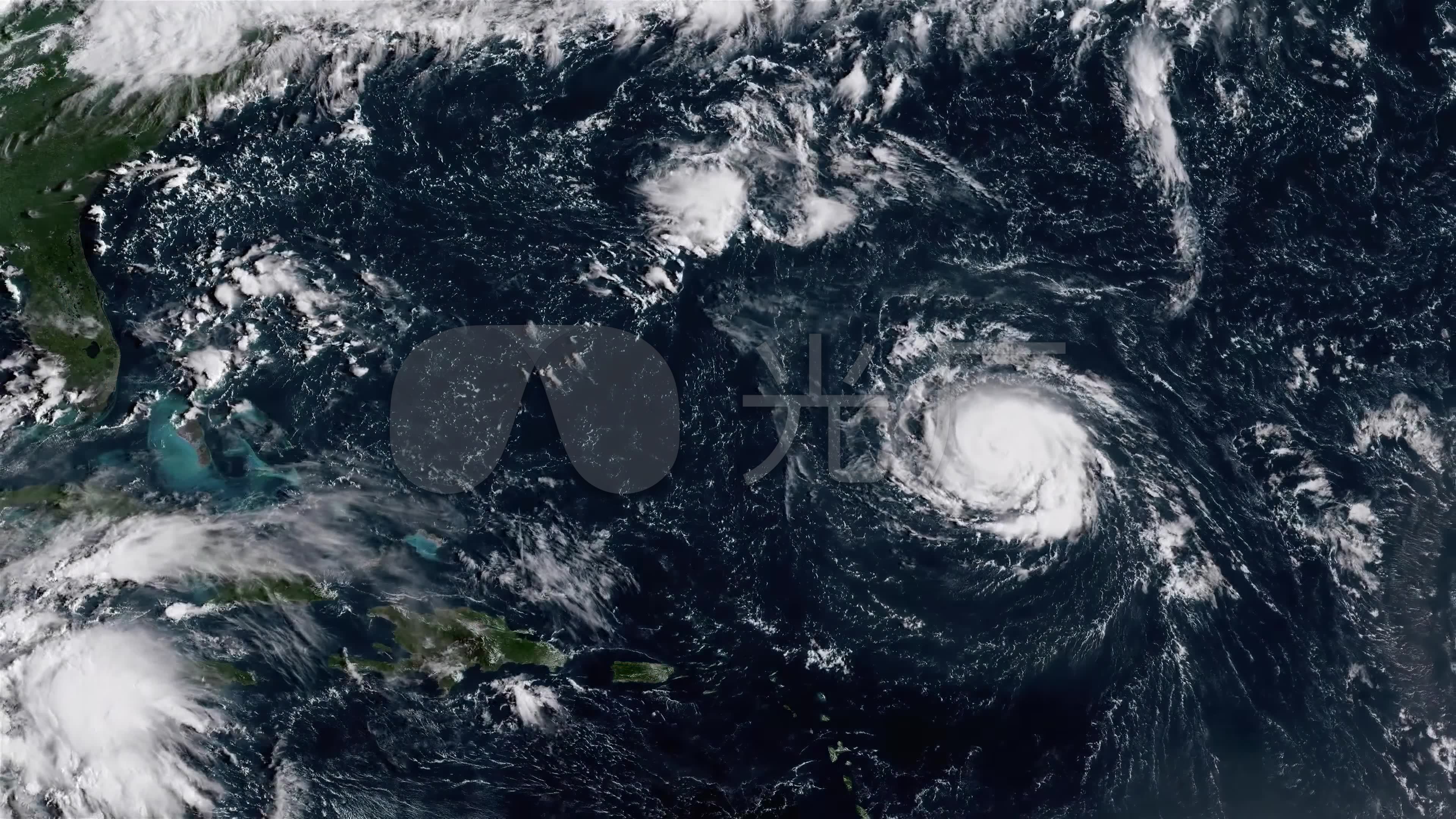 台风飓风云图_3840X2160_高清视频素材下载