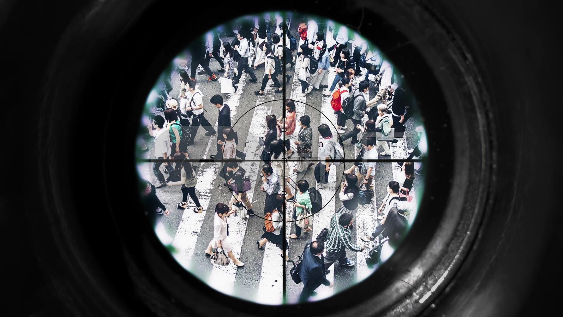 3款带通道狙击枪望远镜合成视频素材