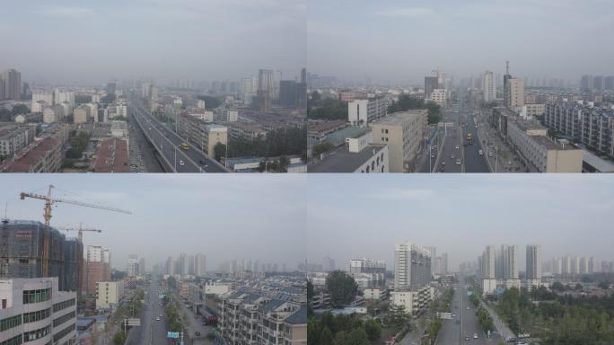 4K-log菏泽城市道路建设