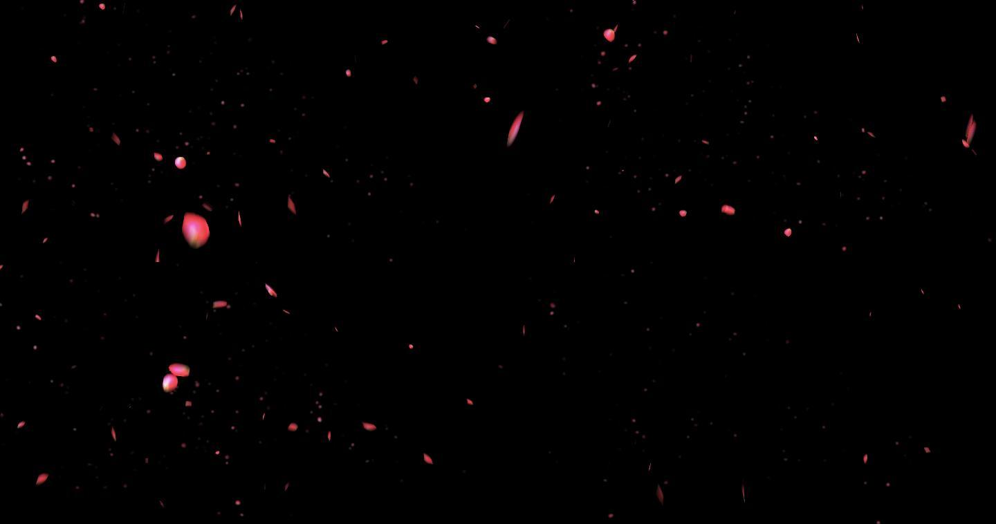 4K循环花瓣