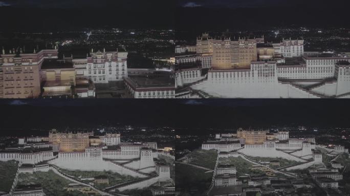 布达拉宫D-Log格式4K视频城市