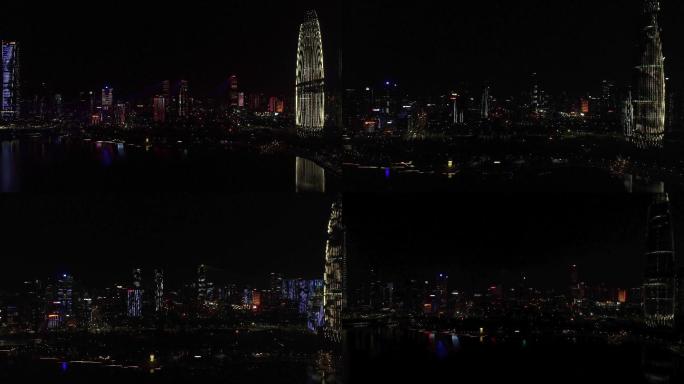 4K深圳夜景40周年灯光秀