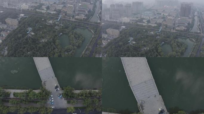4K-log菏泽护城河生态公园