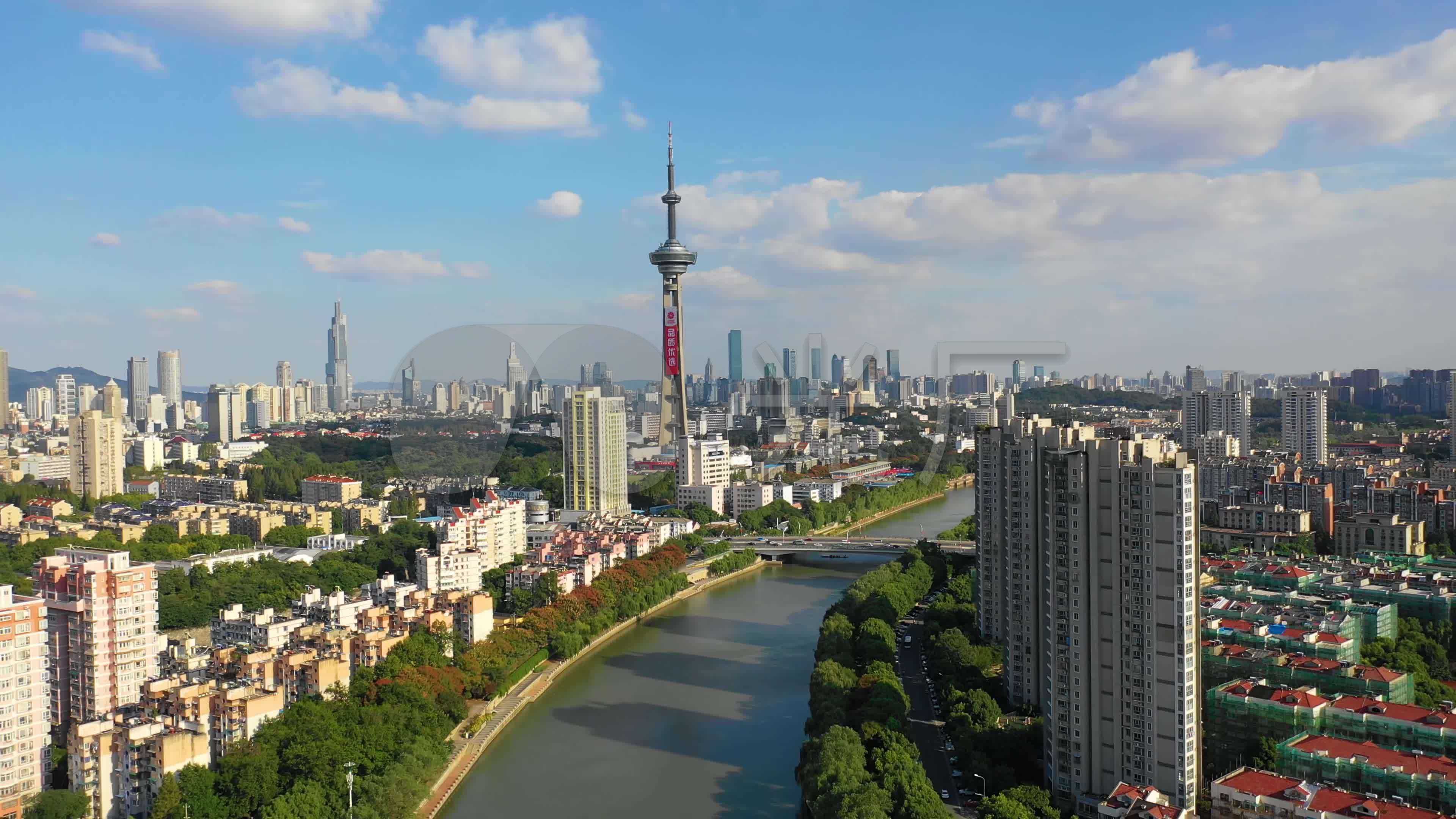 南京电视塔-谷歌地图观察