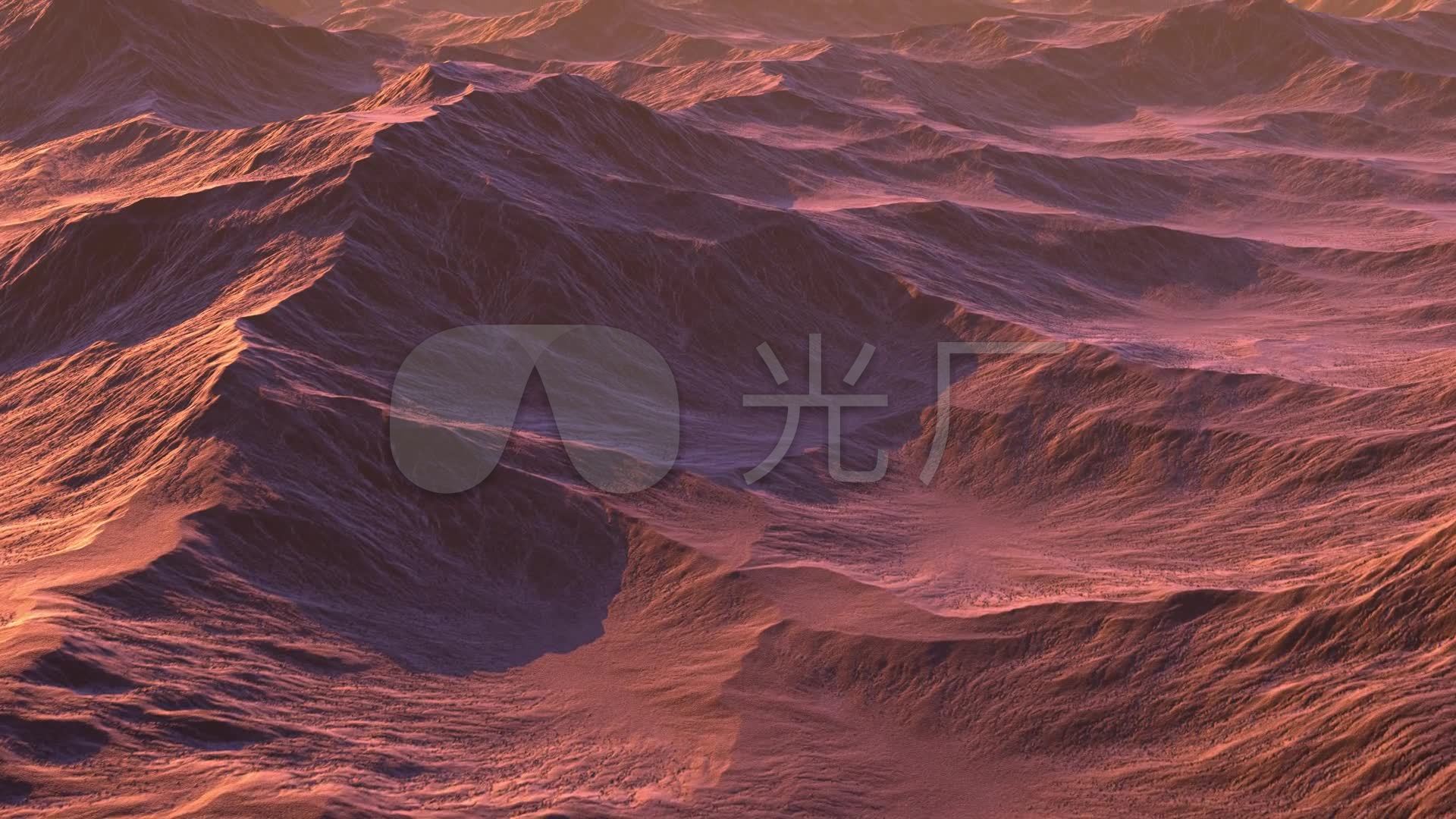火星漫步火星表面_01080_高清素材(编号:2957376)_