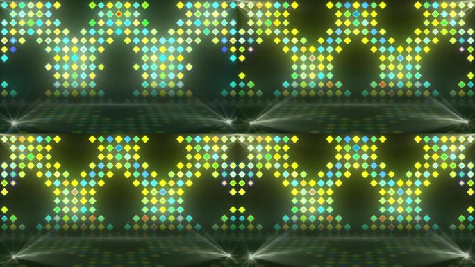 舞台灯光动感节奏背景循环