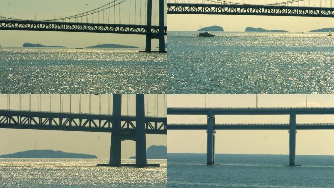 跨海大桥的雄伟身姿