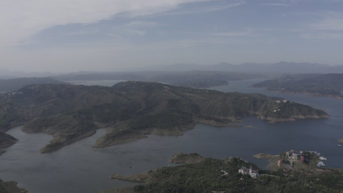 4K-log小浪底水库大好山河