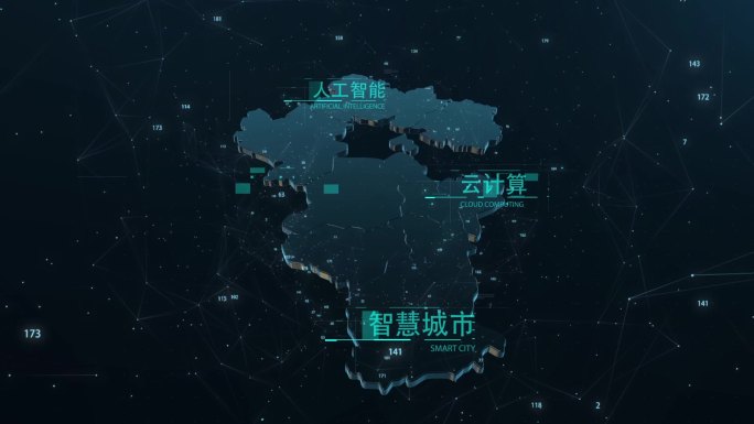 河北省份科技地图