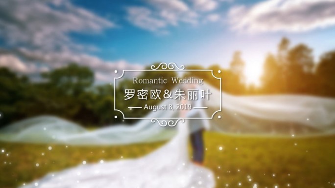 【原创】PR婚纱电子相册模板