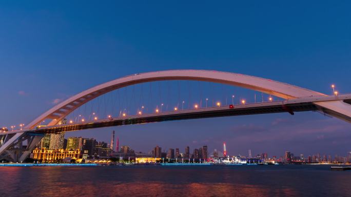 上海卢浦大桥延时宽屏