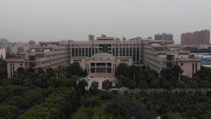 4K-log陕西师范大学航拍