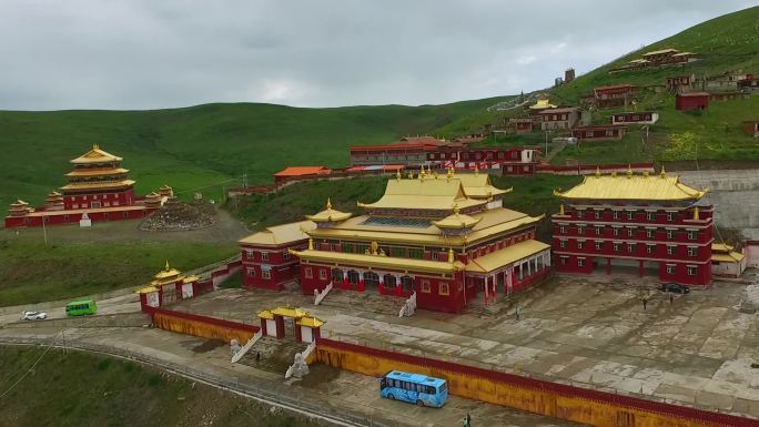 色达东嘎寺航拍