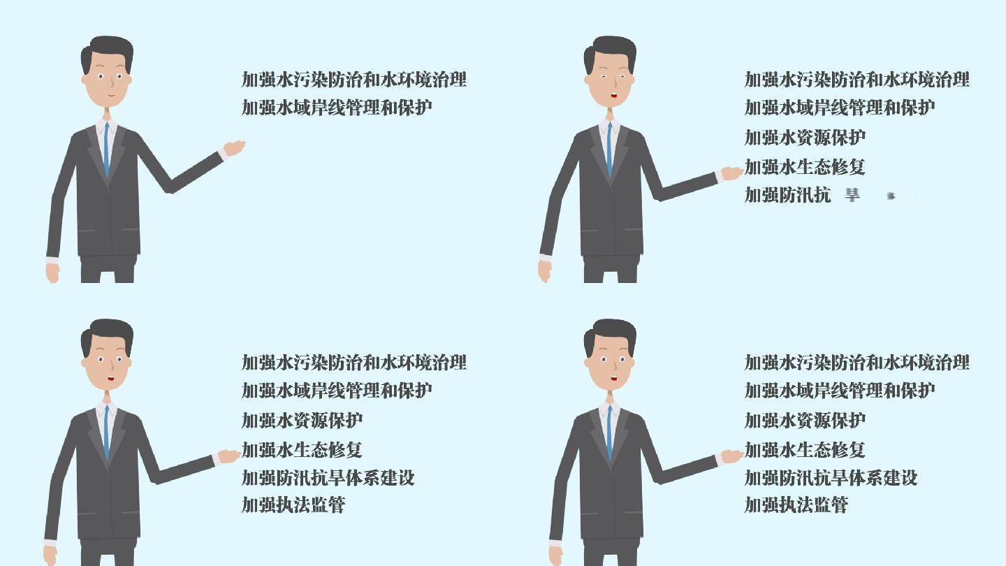 采访发布类字幕AE模板