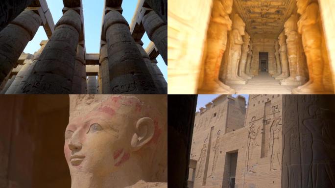 埃及文明-金字塔-神庙-狮身人面像
