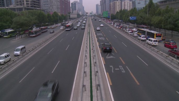 北京城市车流