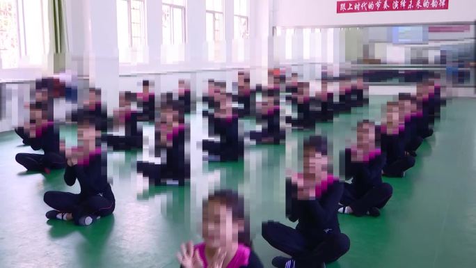 幼师舞蹈培训高清视频素材