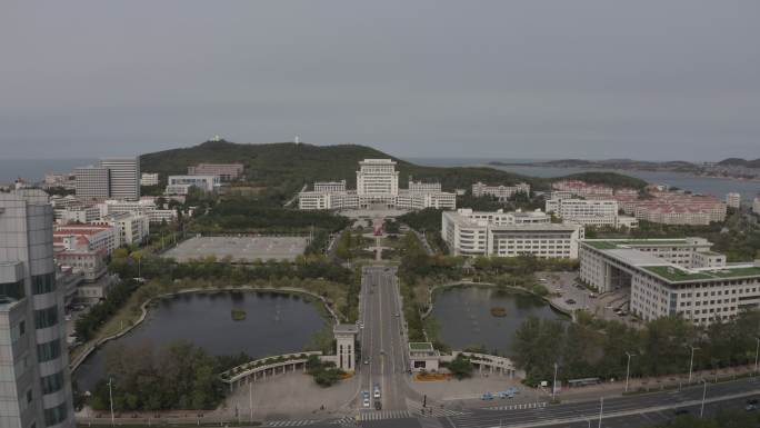 4K-log威海山东大学航拍