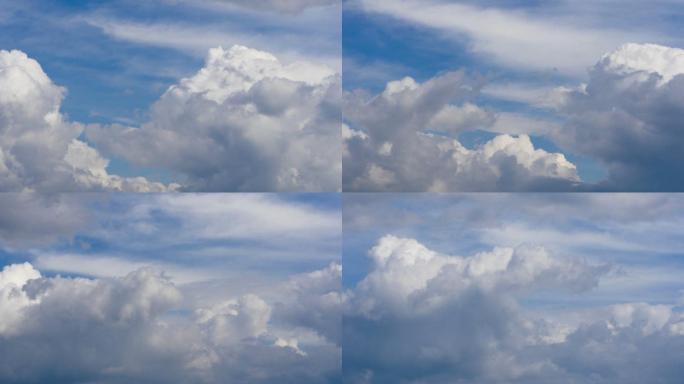 天空云层变化延时摄影